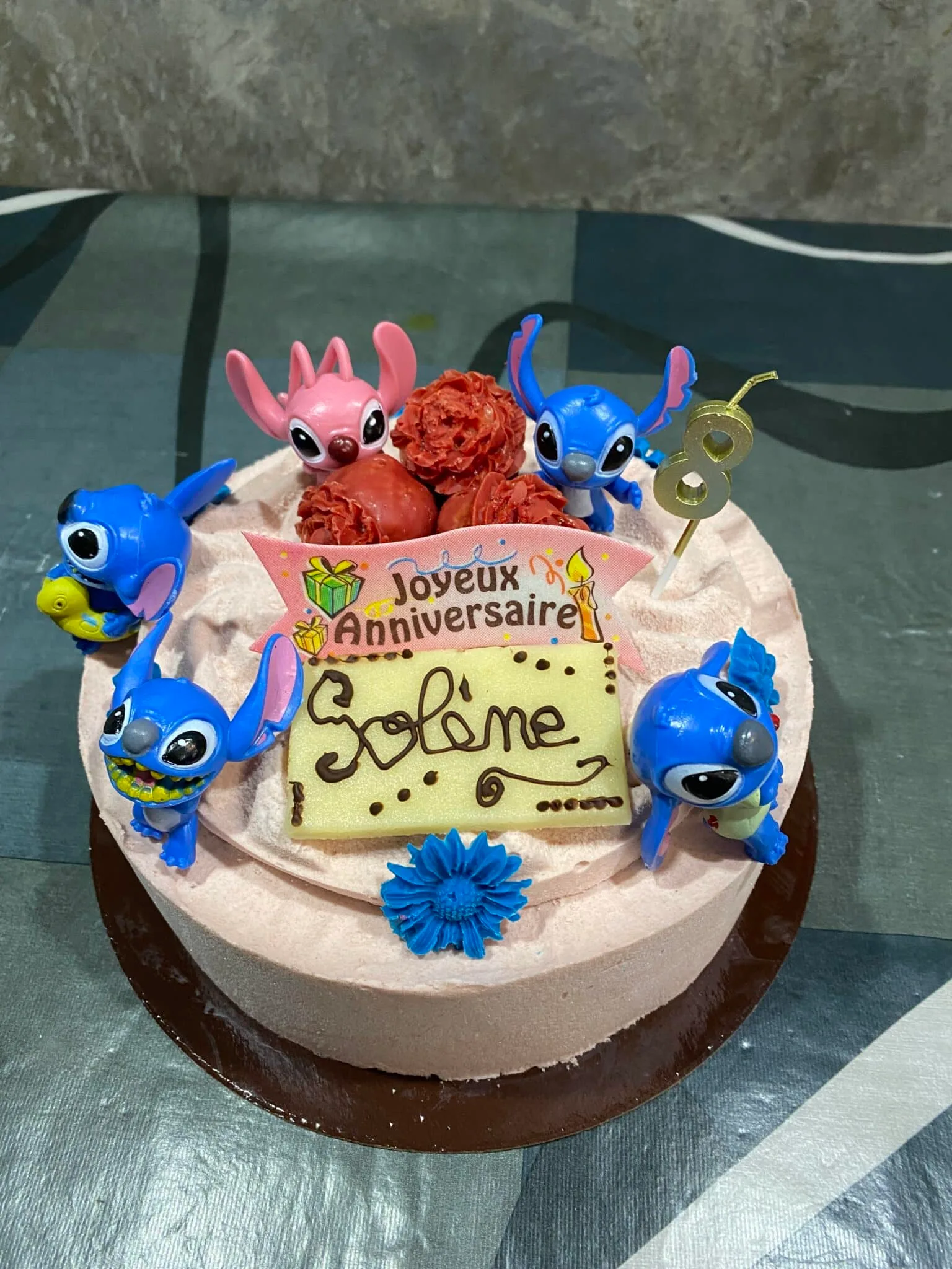 Entremet fraise