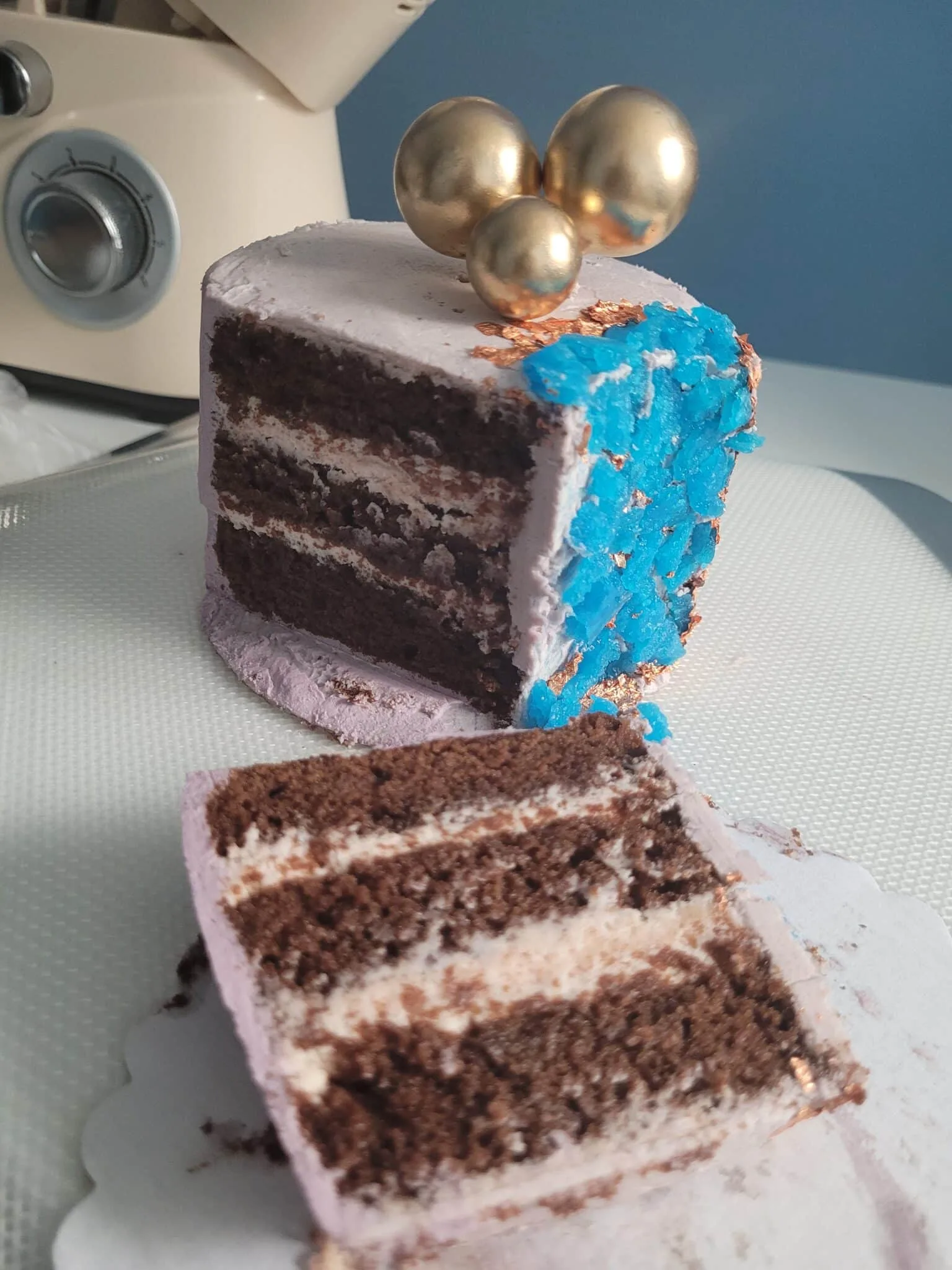 Géode cake