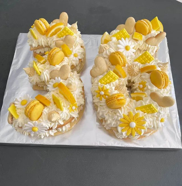 Number cake citron