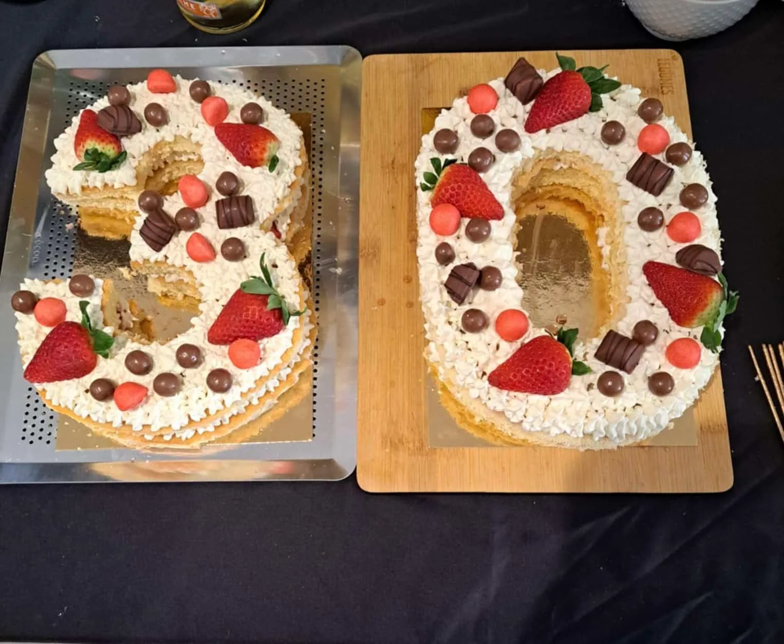 Number cake 30 ans