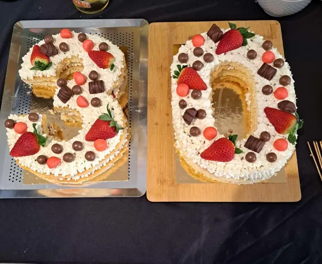 Number cake 30 ans