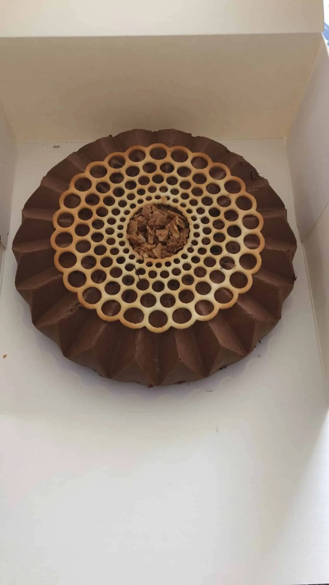 Entremet chocolat noir