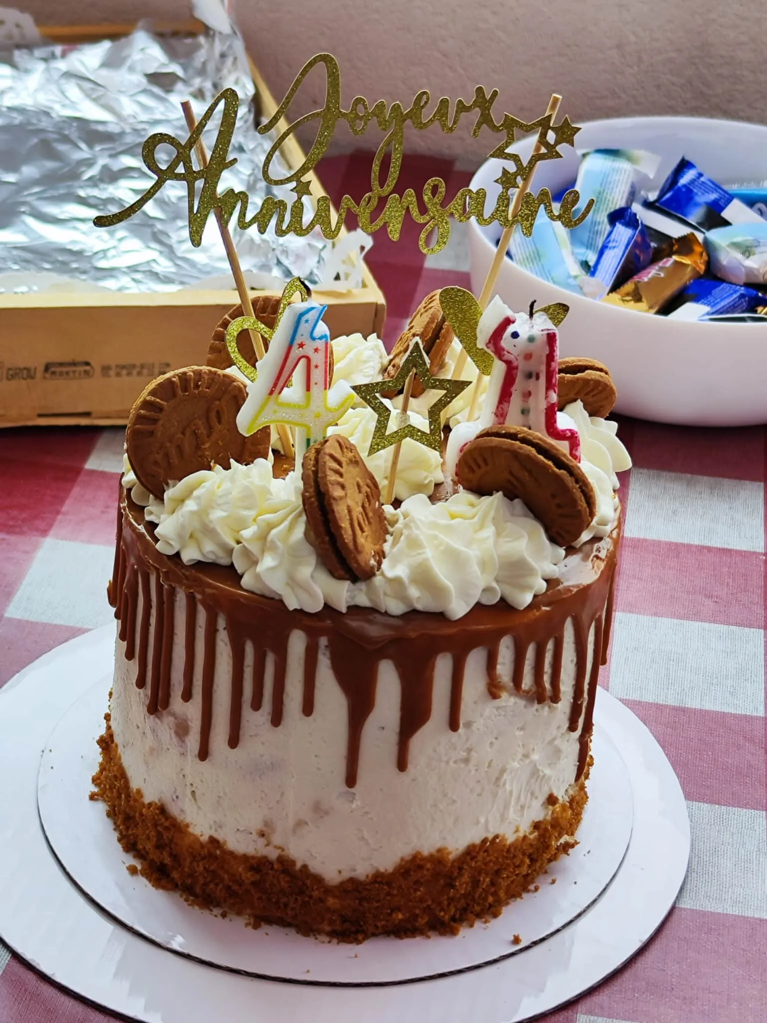 Layer cake spéculoos