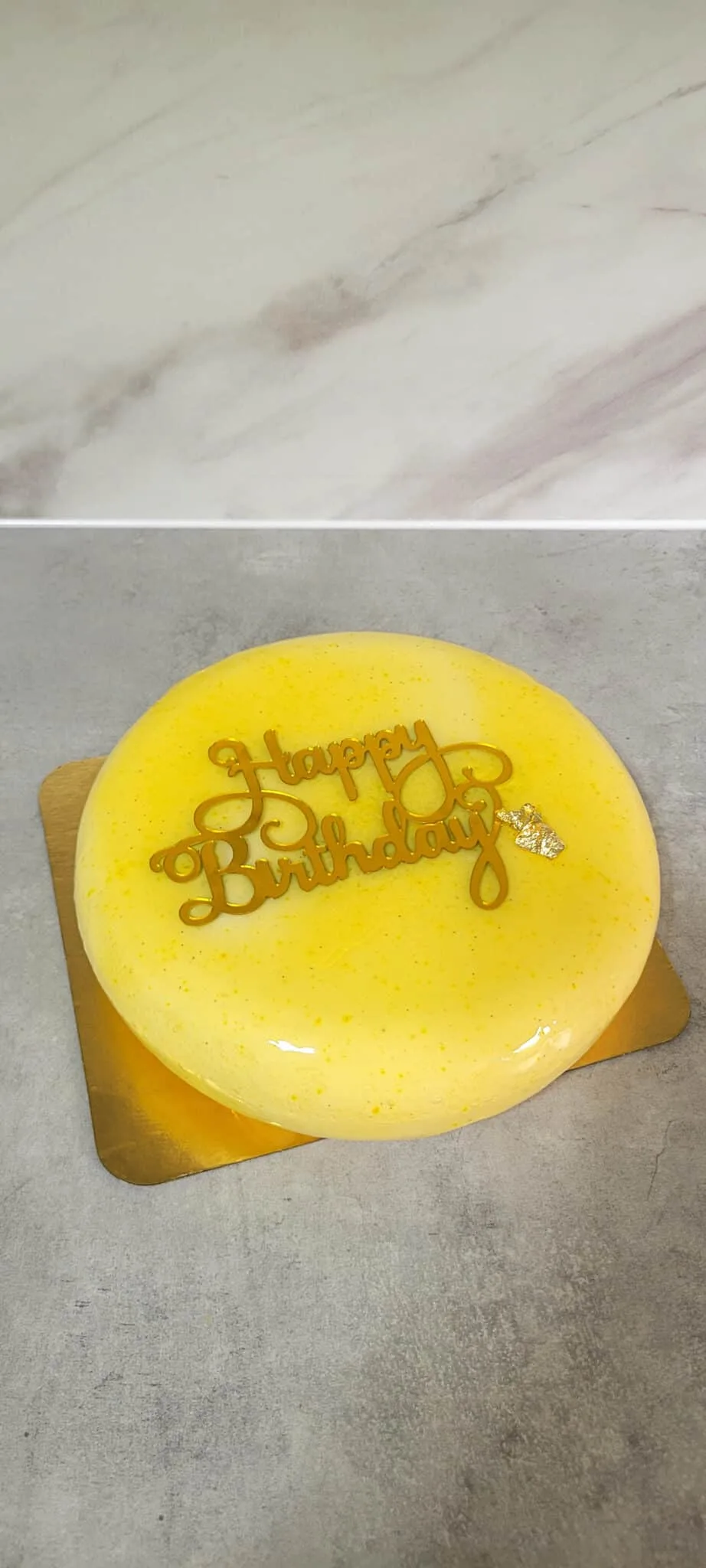 Entremet passion