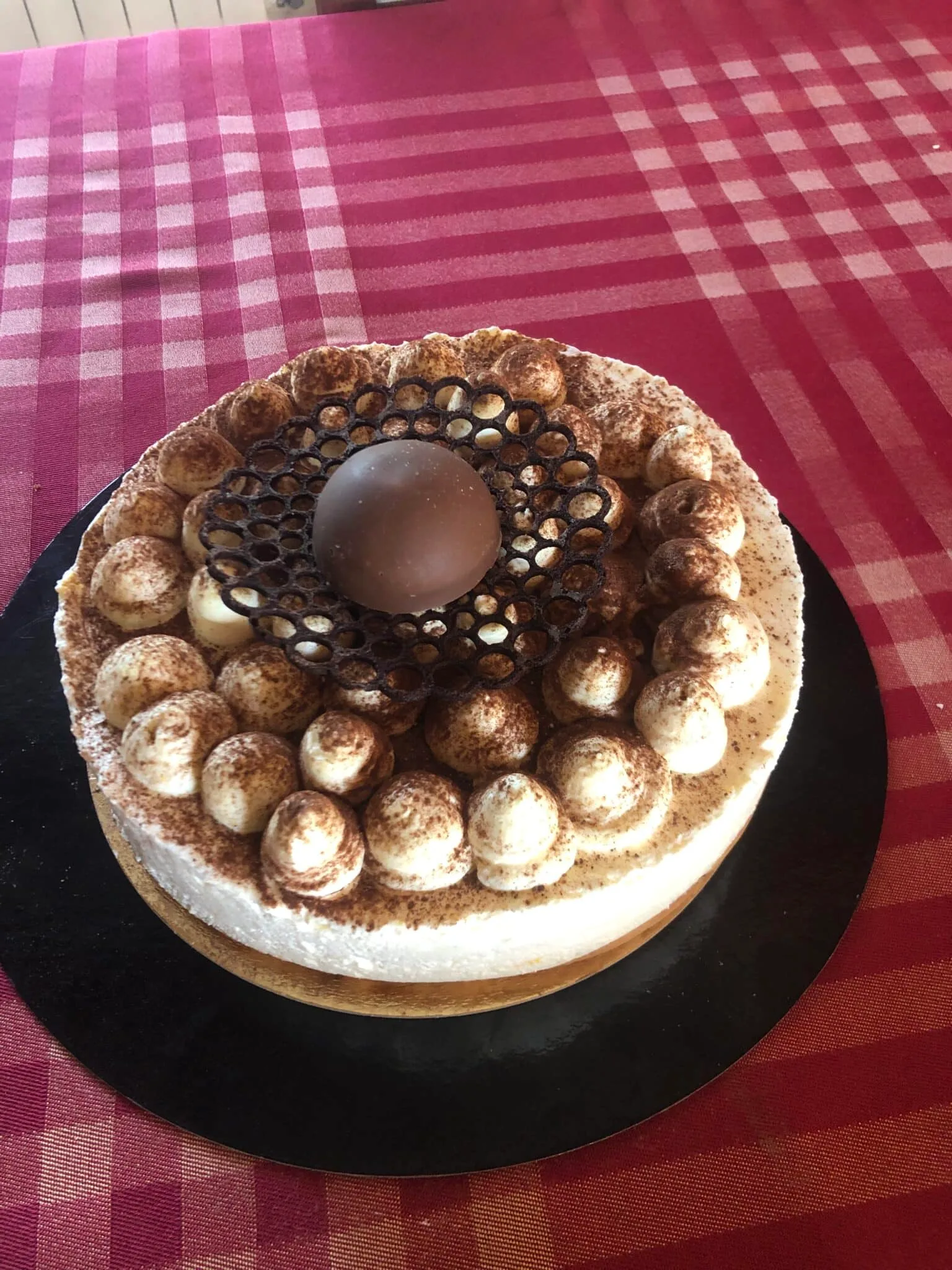 Entremet façon tiramisu