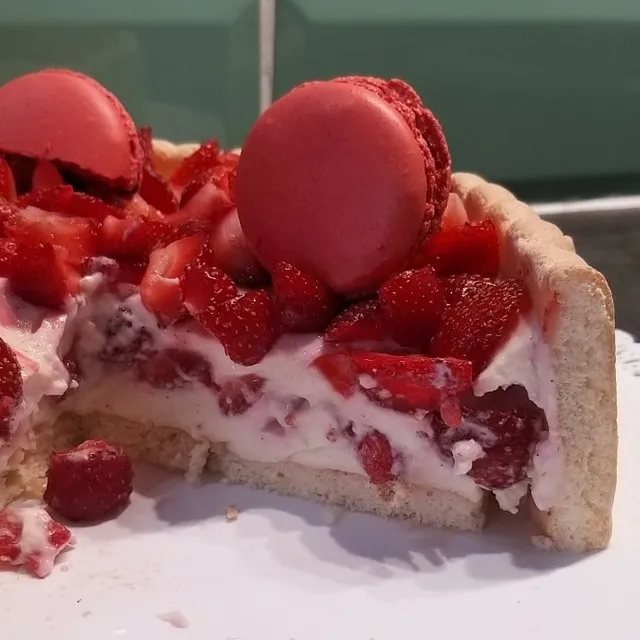 Gravity Cake et Charlotte aux Fraises
