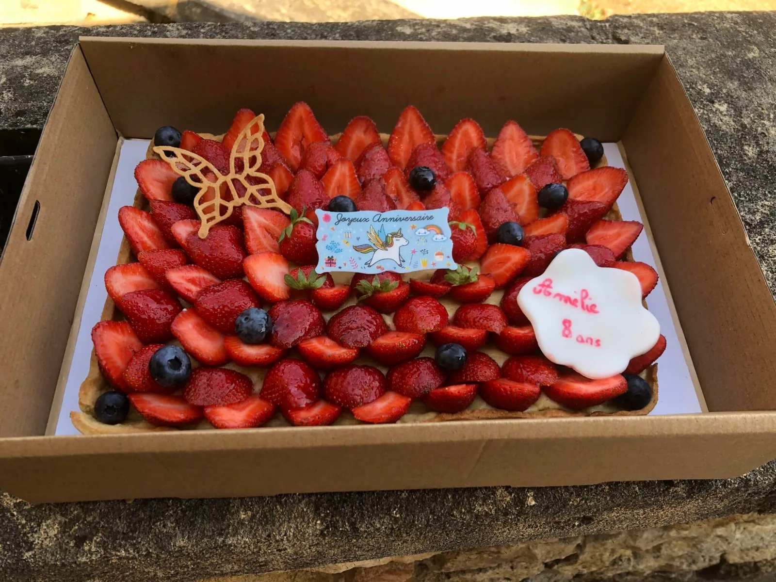 Tarte aux fraises