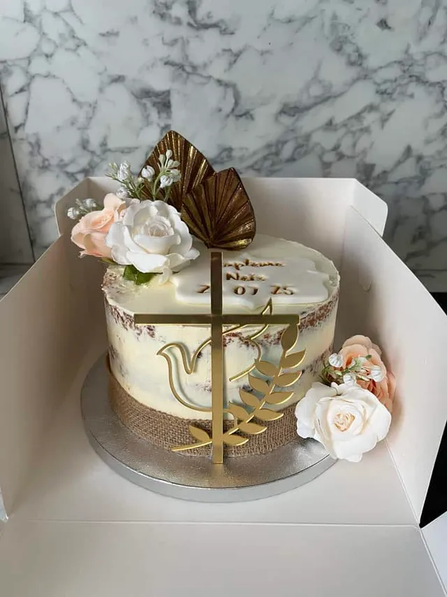 gâteau baptême