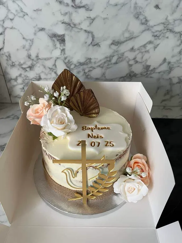 gâteau baptême