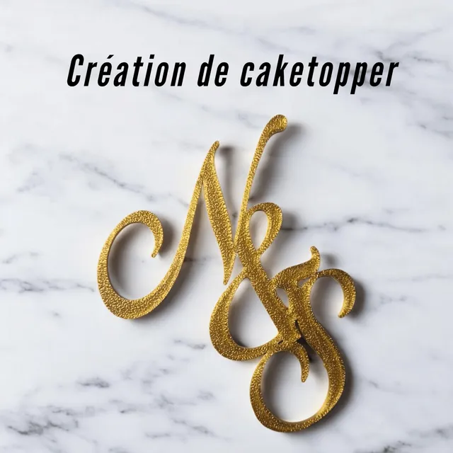 Caketopper  personnaliser