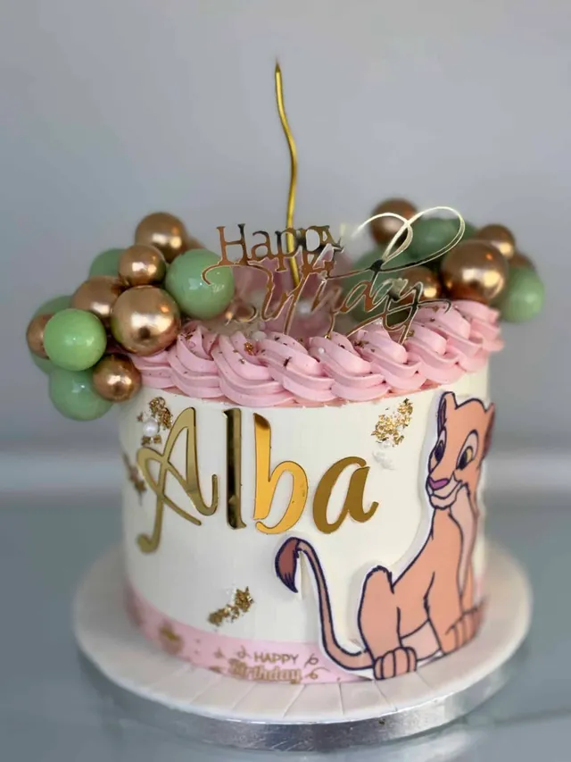 Layer cake thème « nala »
