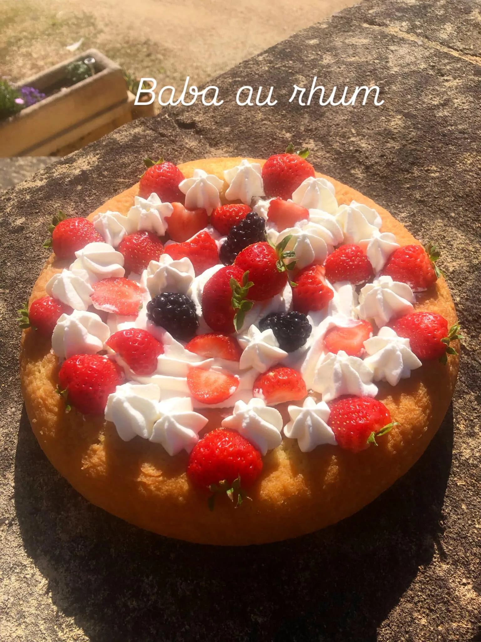 Baba au rhum