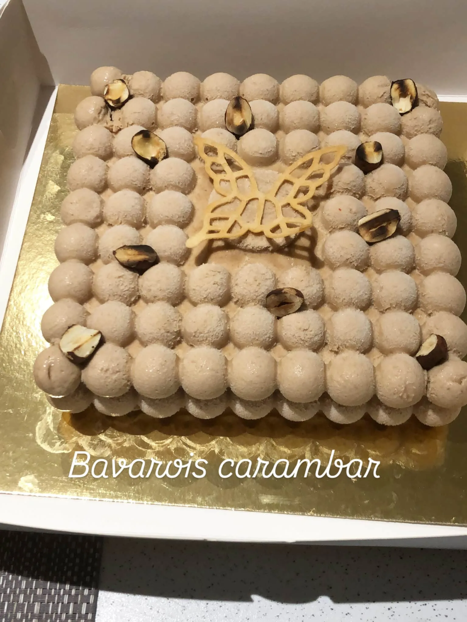 Bavarois aux carambar