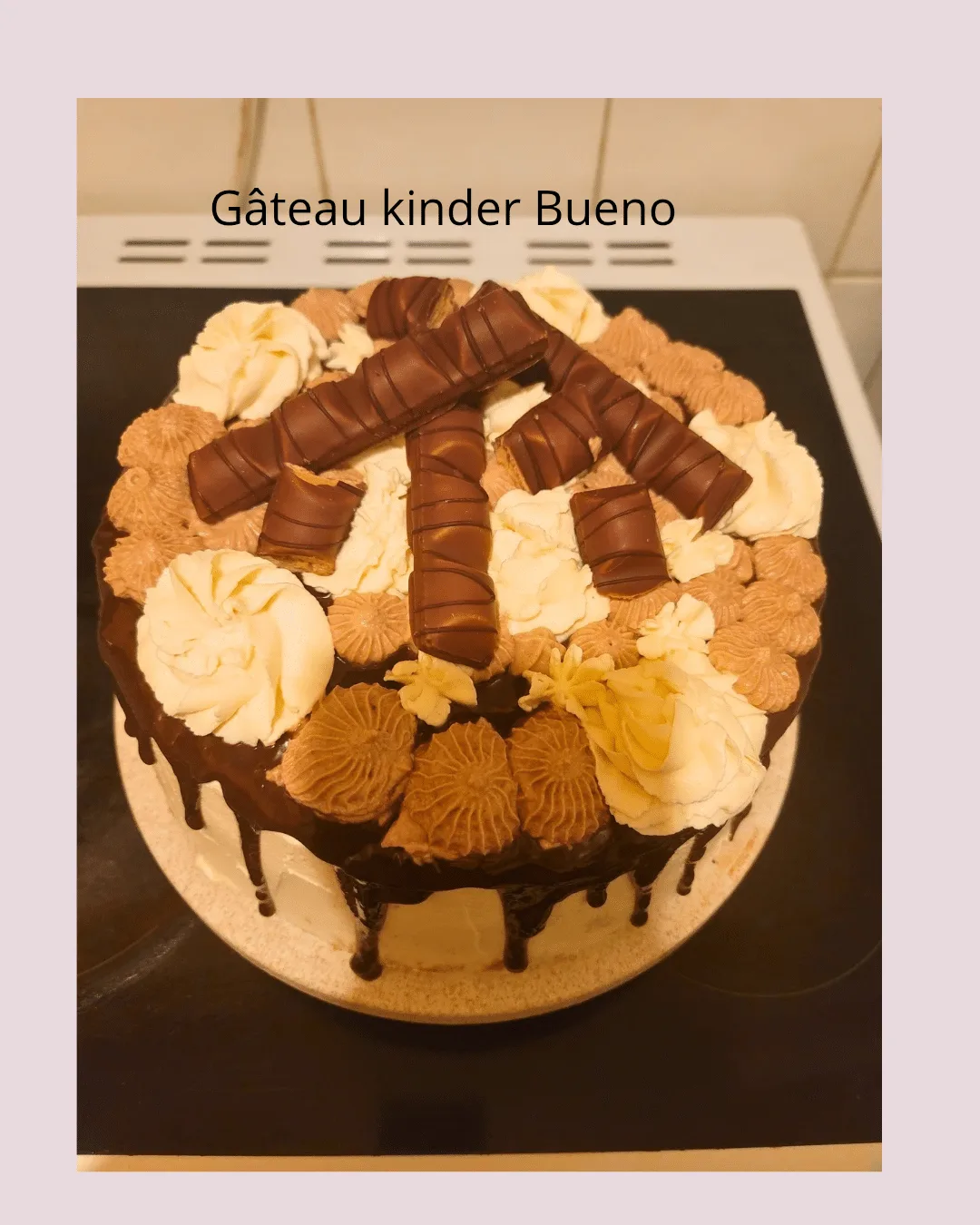 Gâteau Kinder Bueno