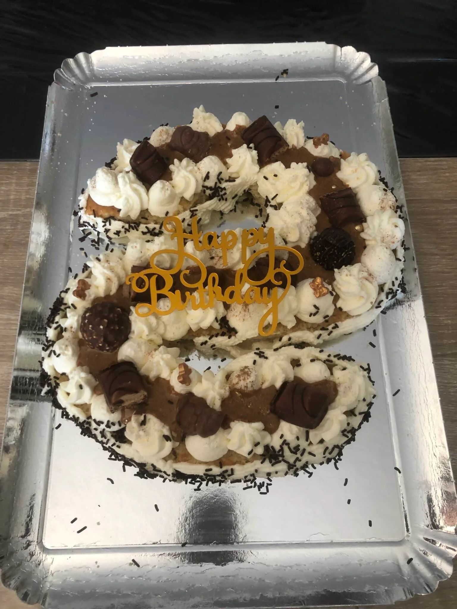 Numbers cake