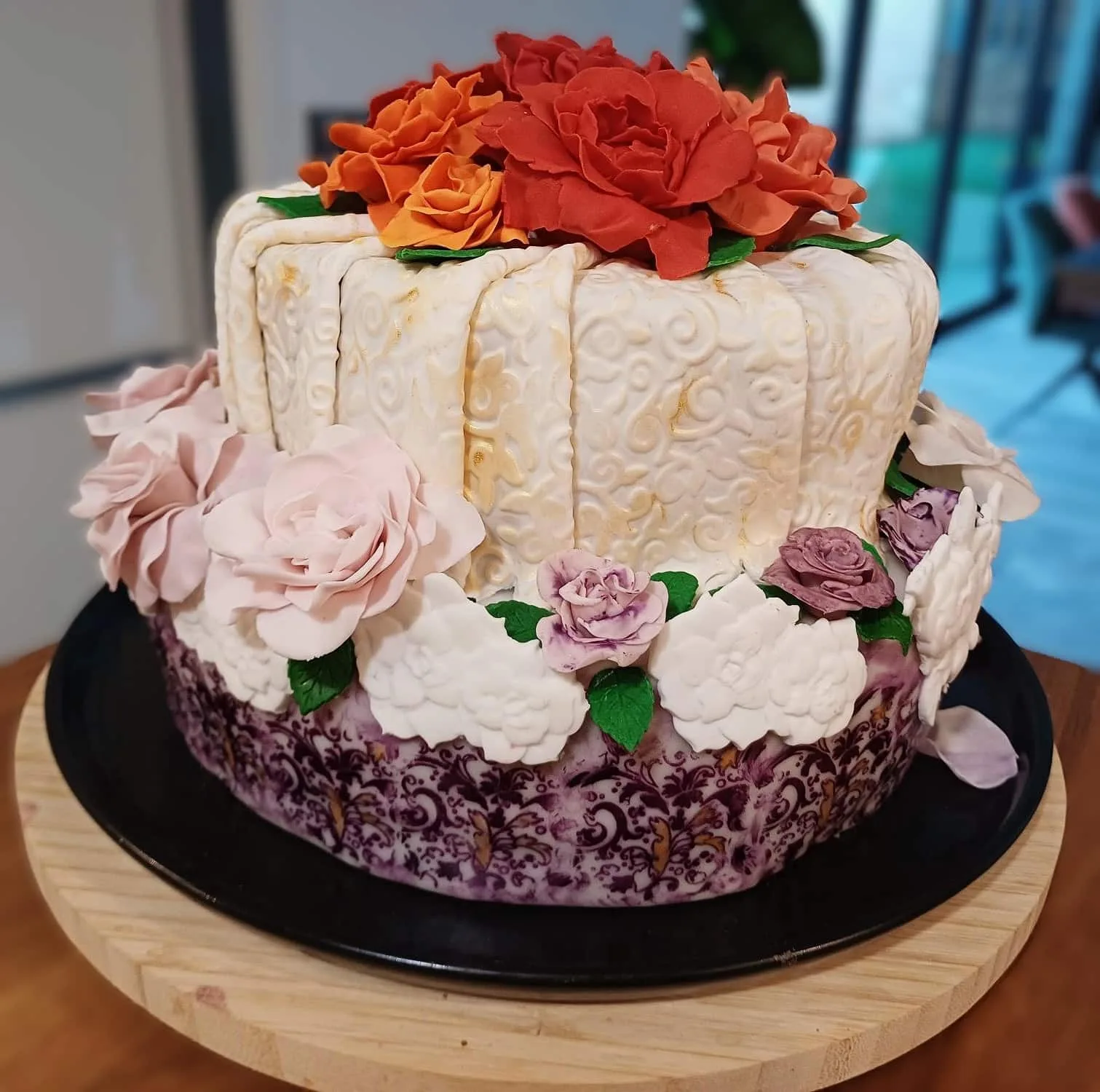 Layer Cake fleuri
