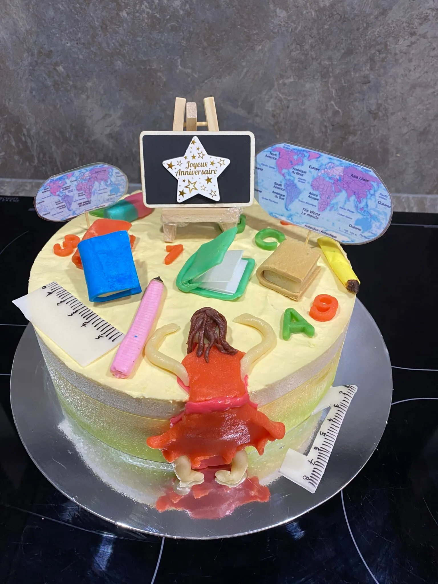 Entremet pêche /passion