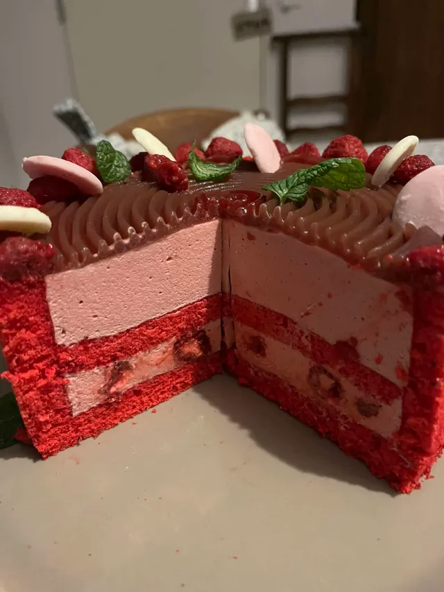 Charlotte aux framboises