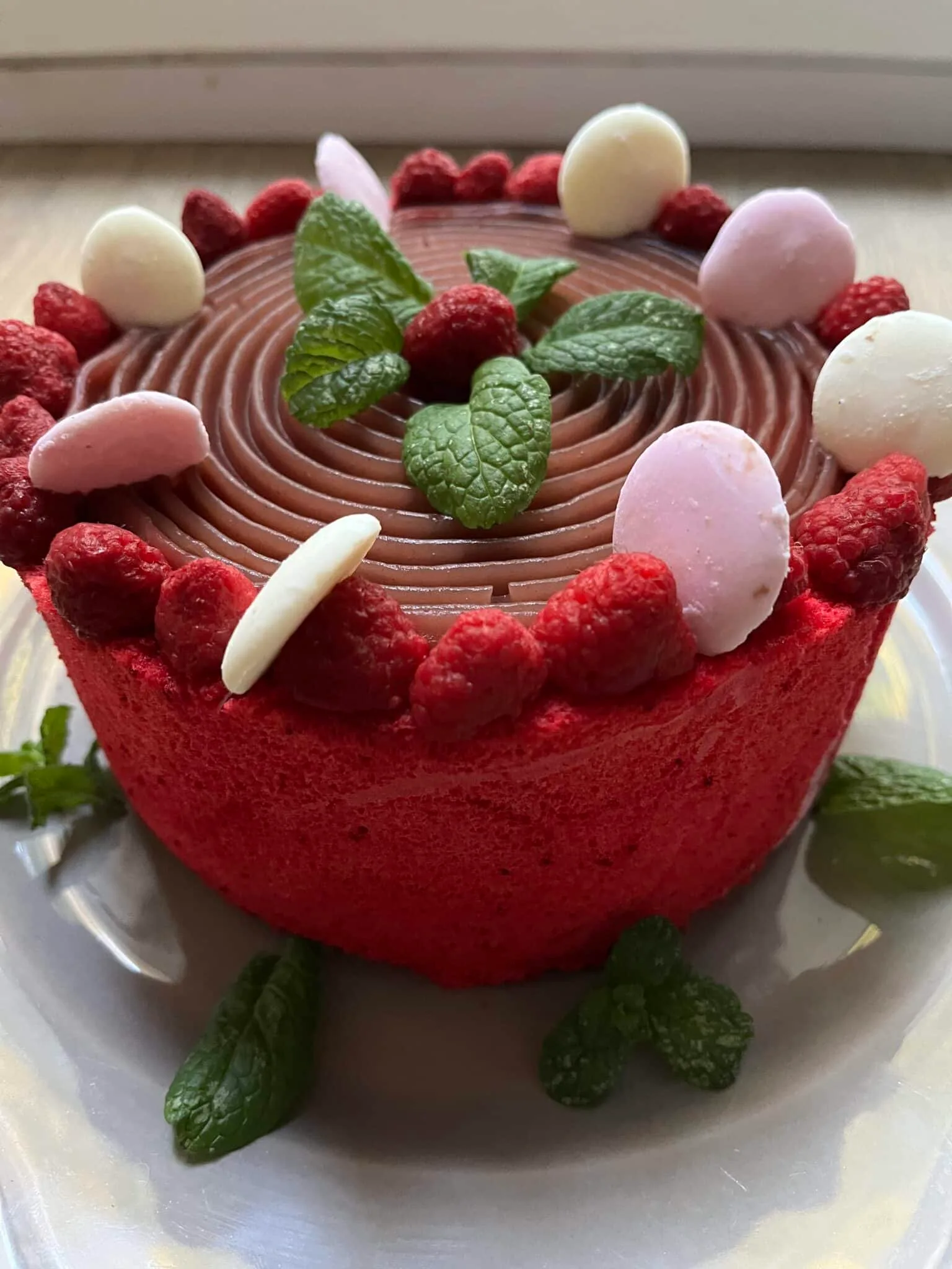Charlotte aux framboises