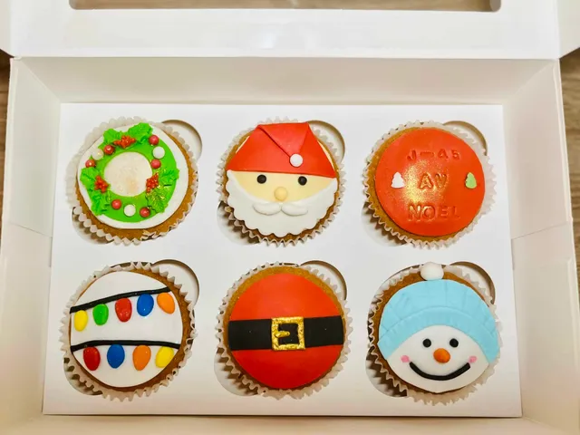 Cupcake Noël