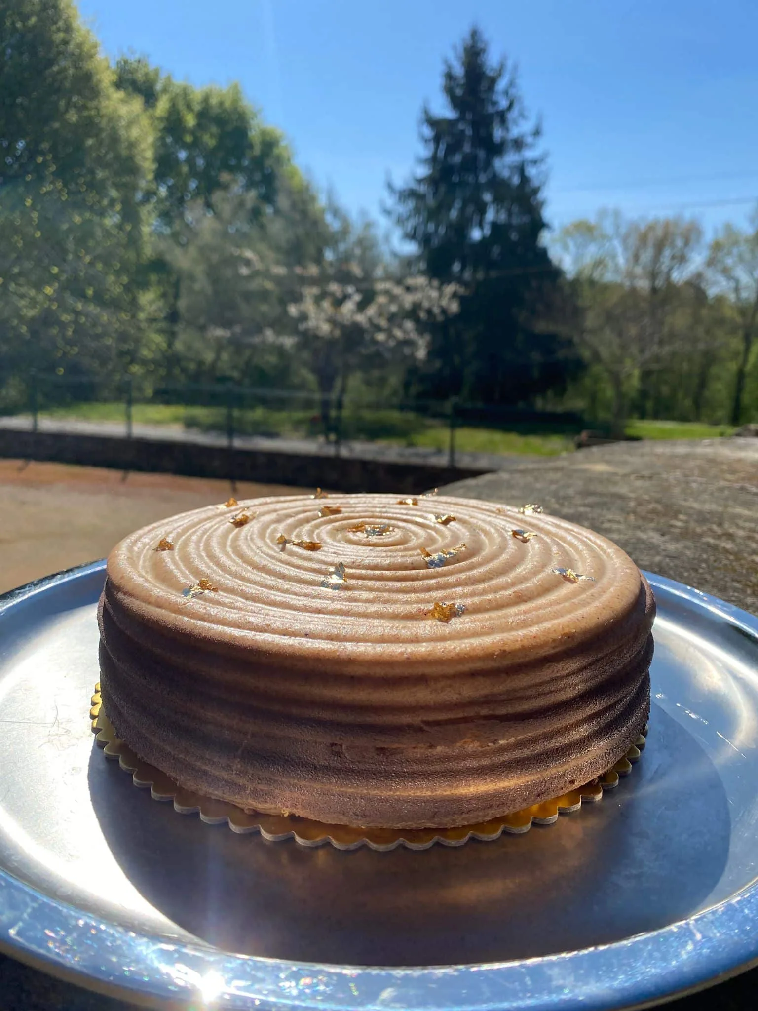 Entremet noisette chocolat