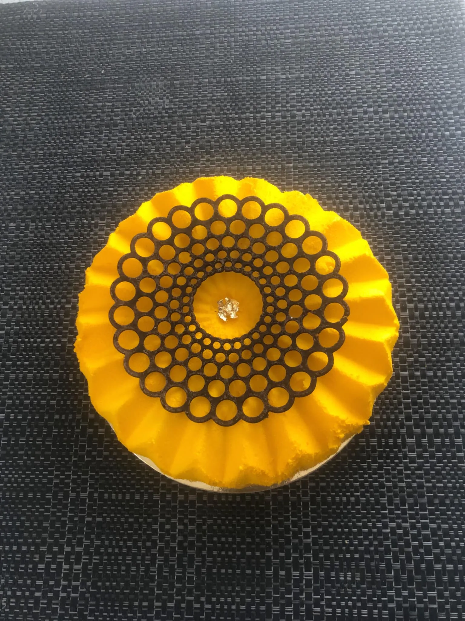 Entremets citron insert fraises