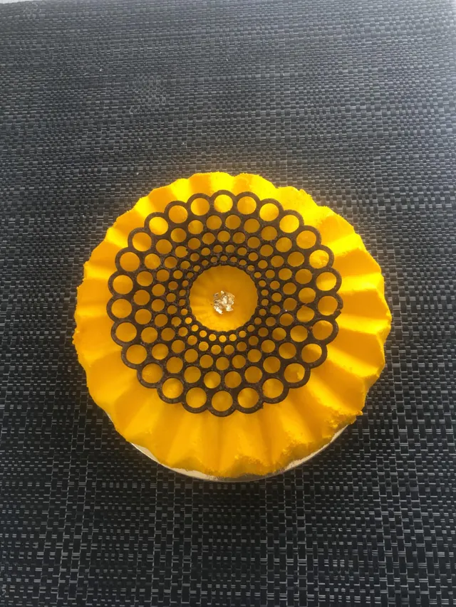 Entremets citron insert fraises