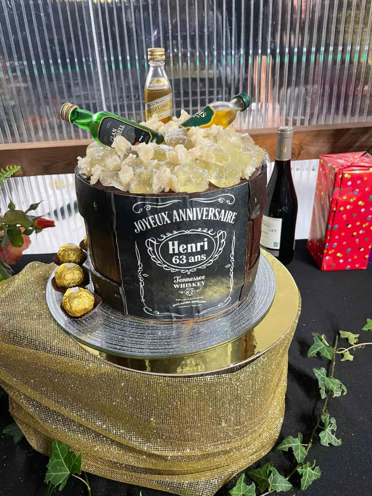 Layer cake Baril whisky
