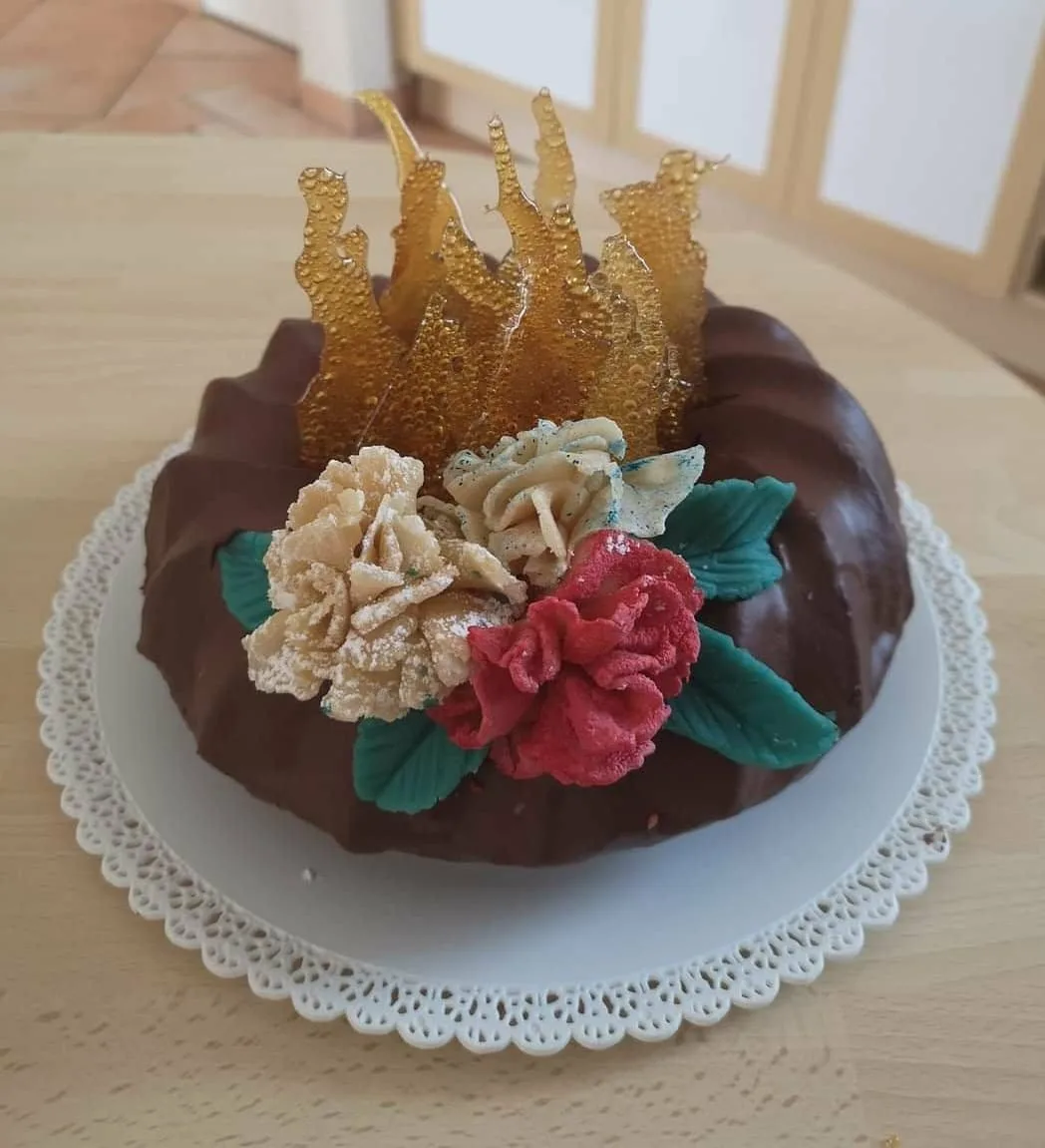 Gâteau tout feu tout flamme