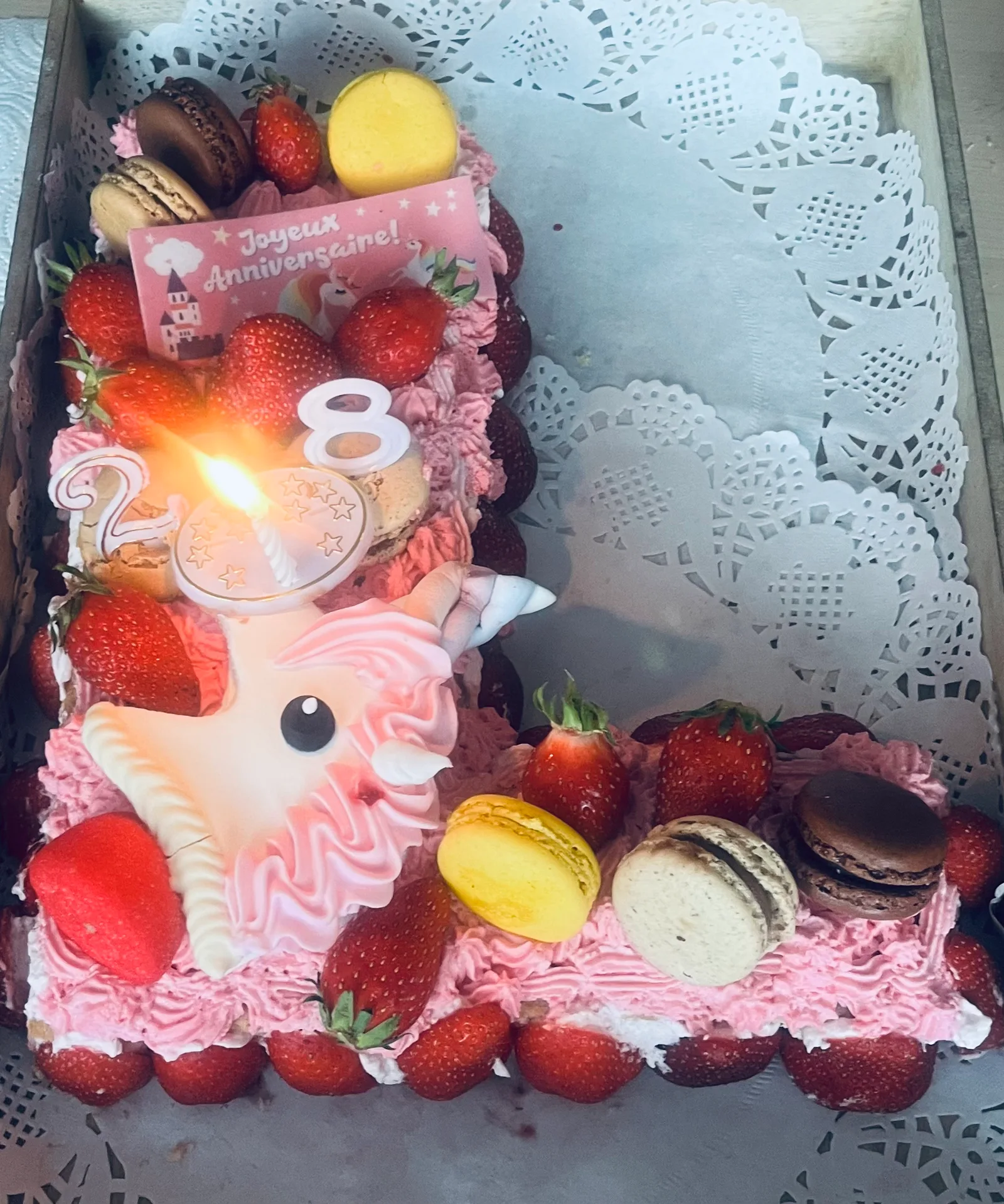 Letter cake