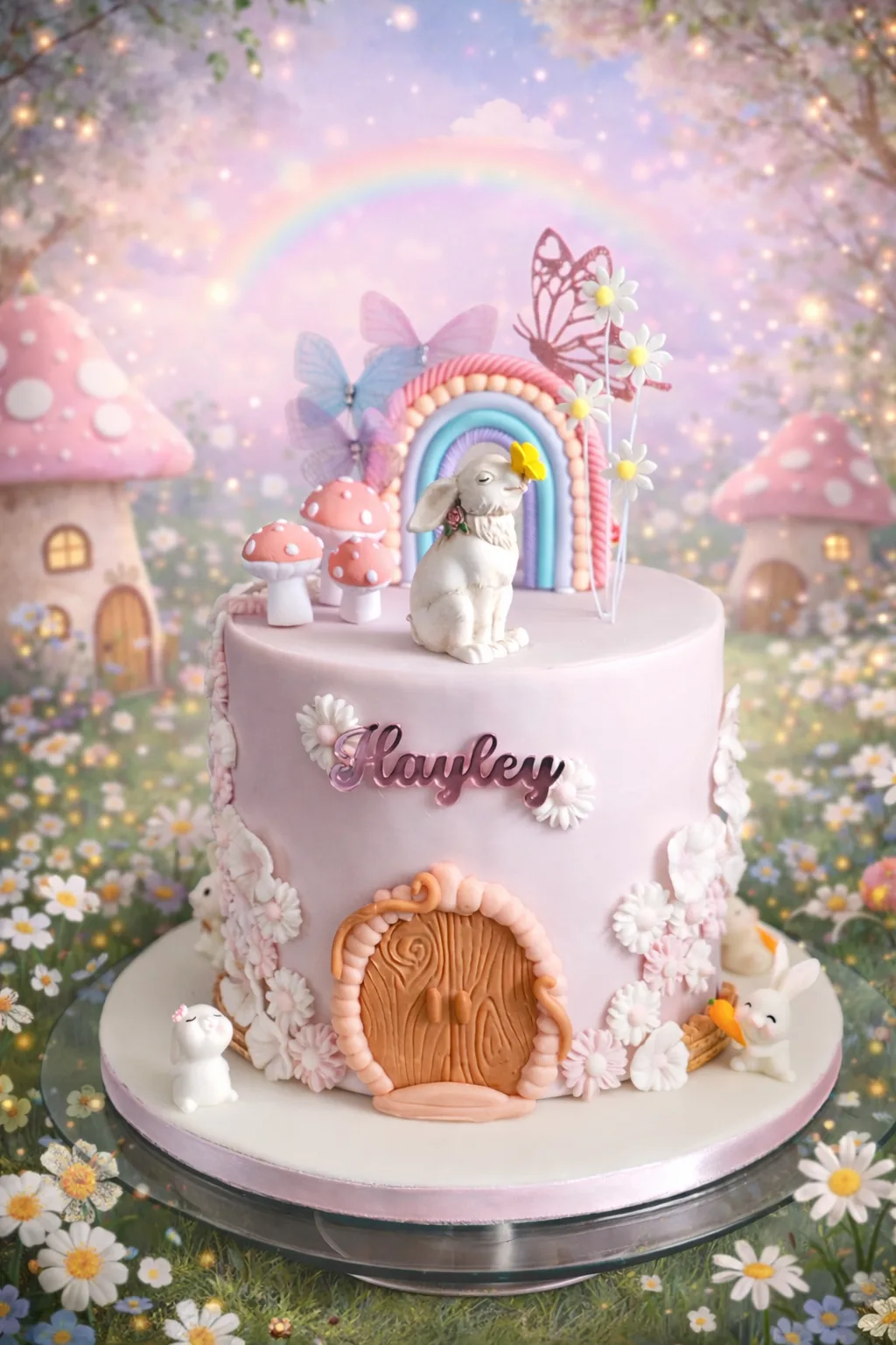 Thème Lapin et Papillons