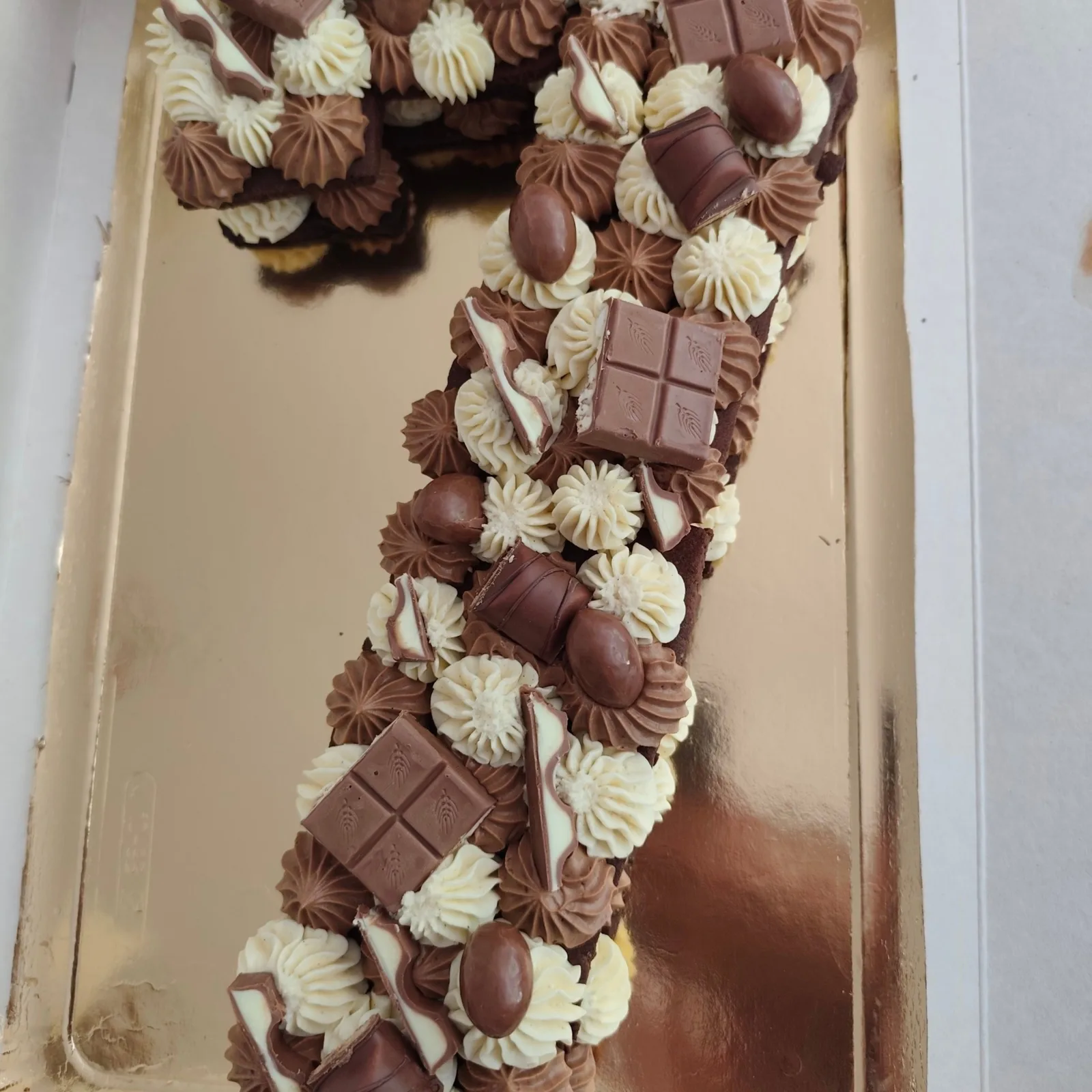 Number cake kinder