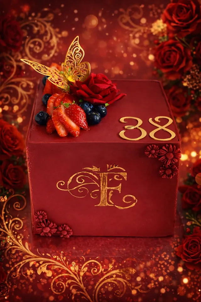 Red Square Cake au chocolat