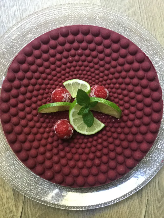 Bavarois framboise