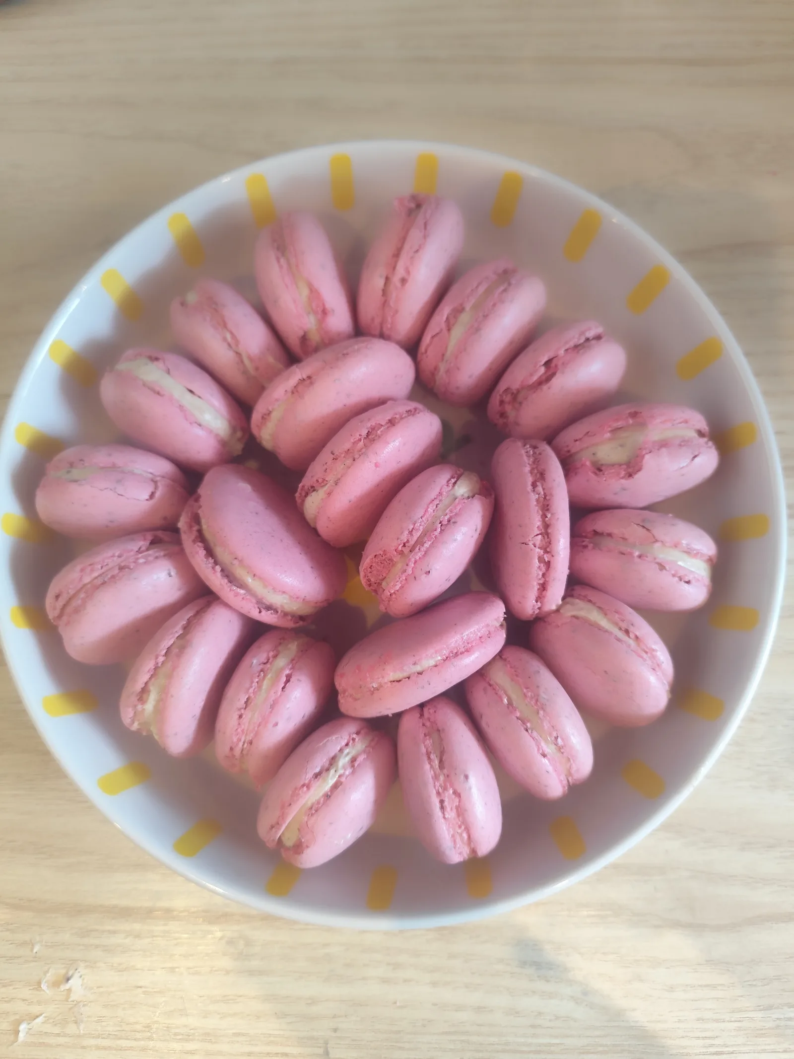 Macarons fraise