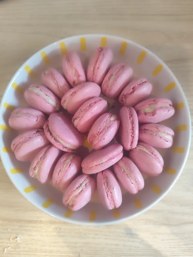 Macarons fraise