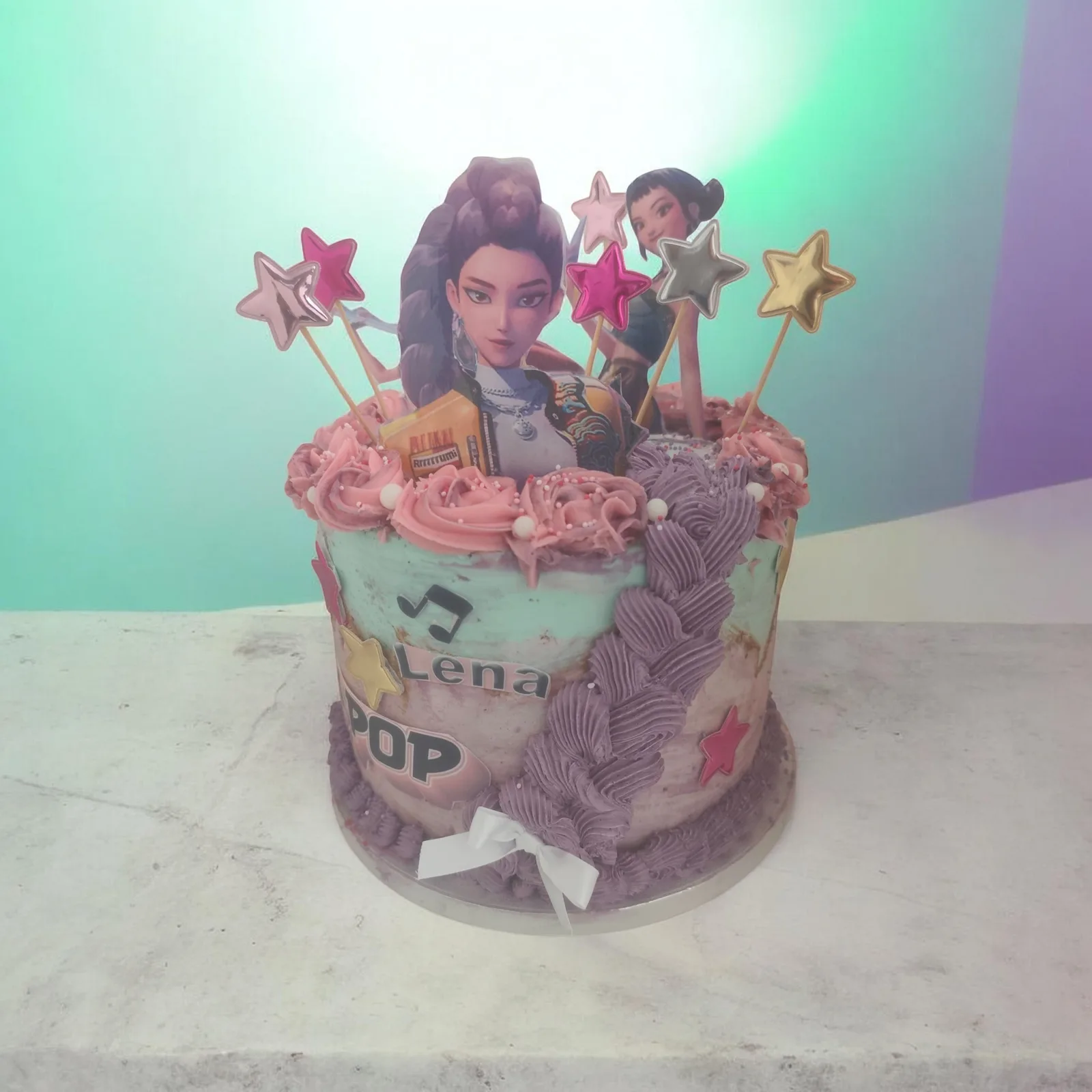Cake disign k pop