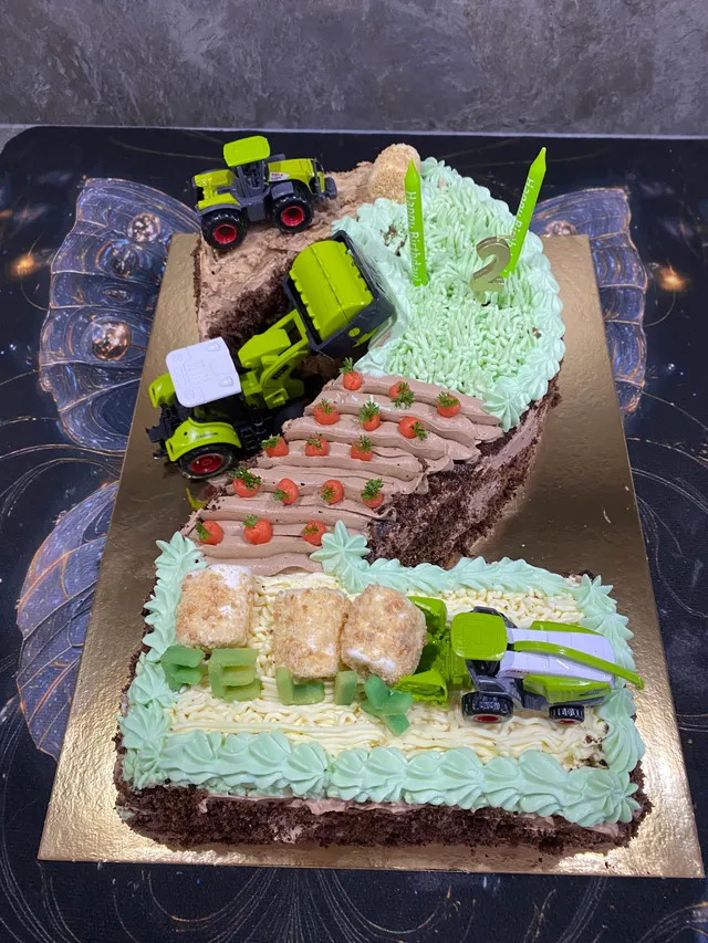 Number cake