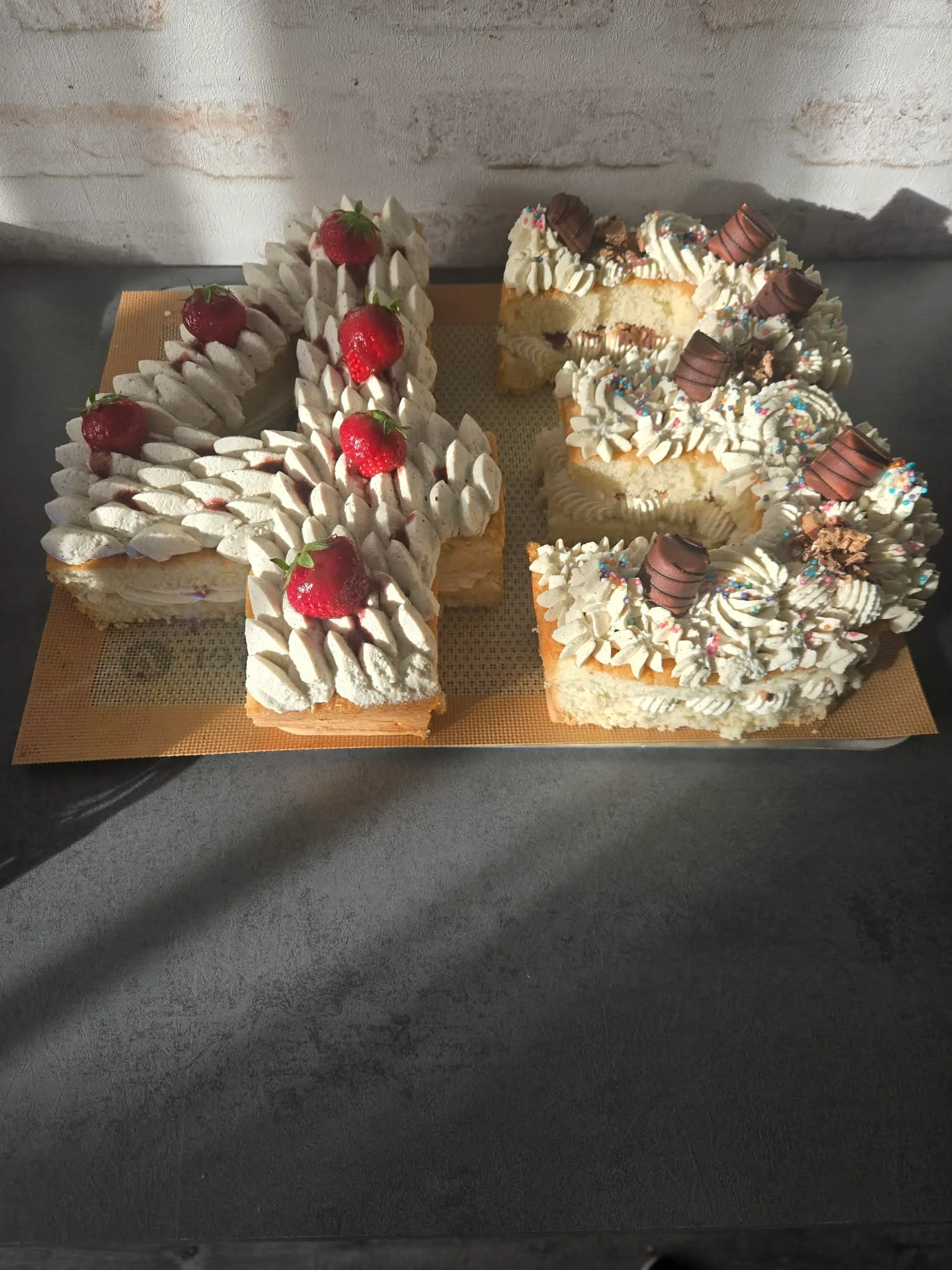 Number cake