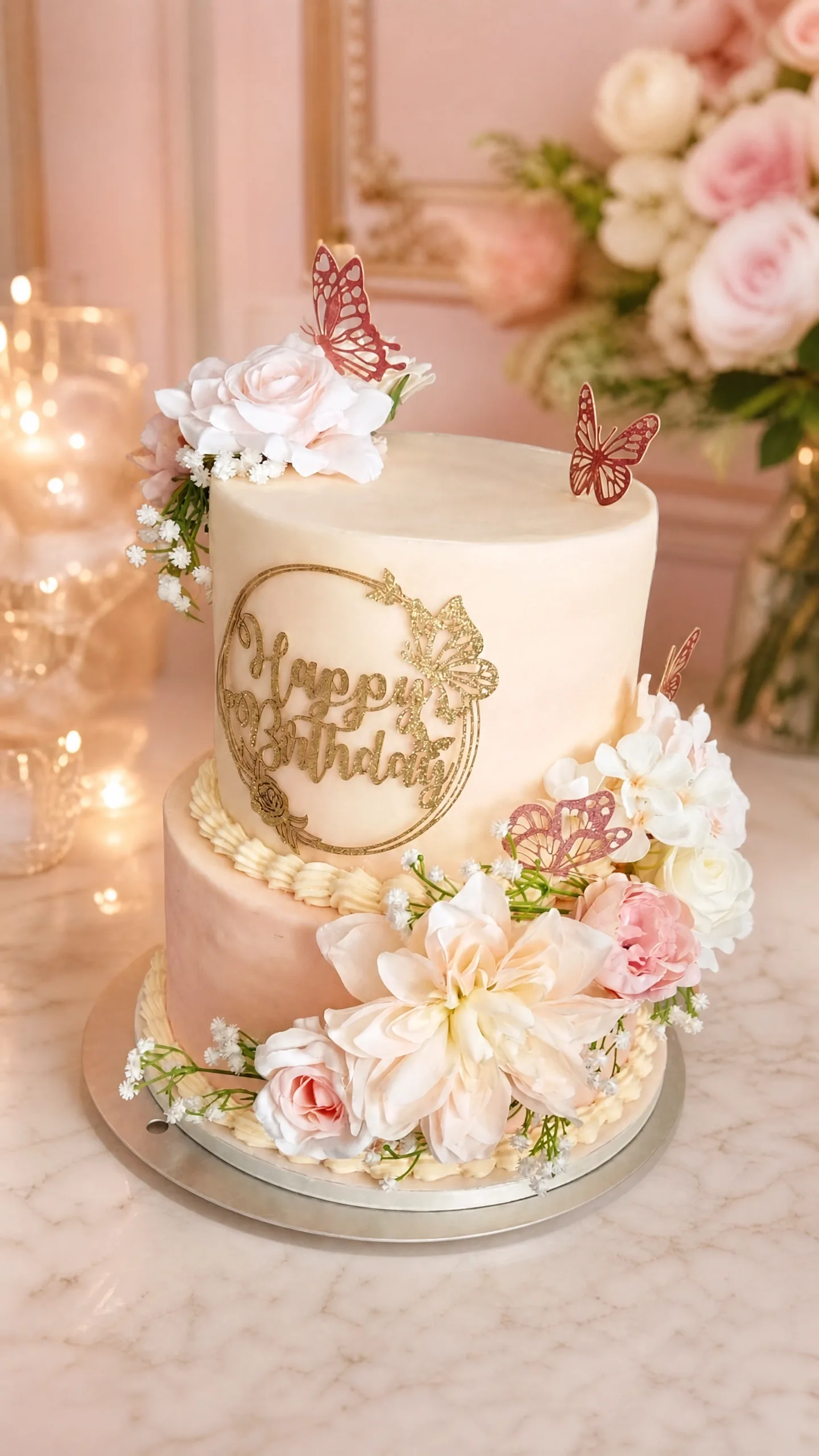 Thème Fleurs et Papillons