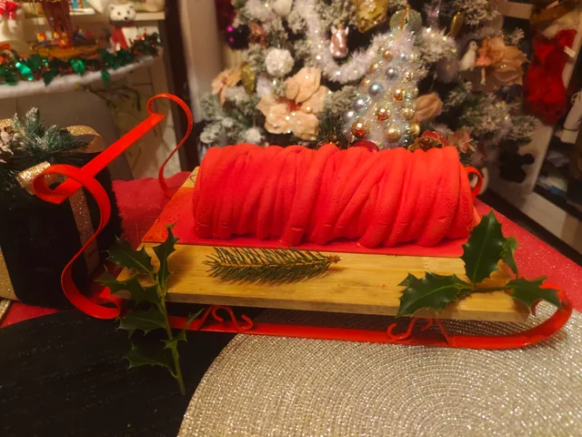 Entremet vanille framboise