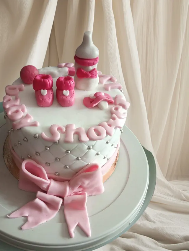 Cake design baby shower