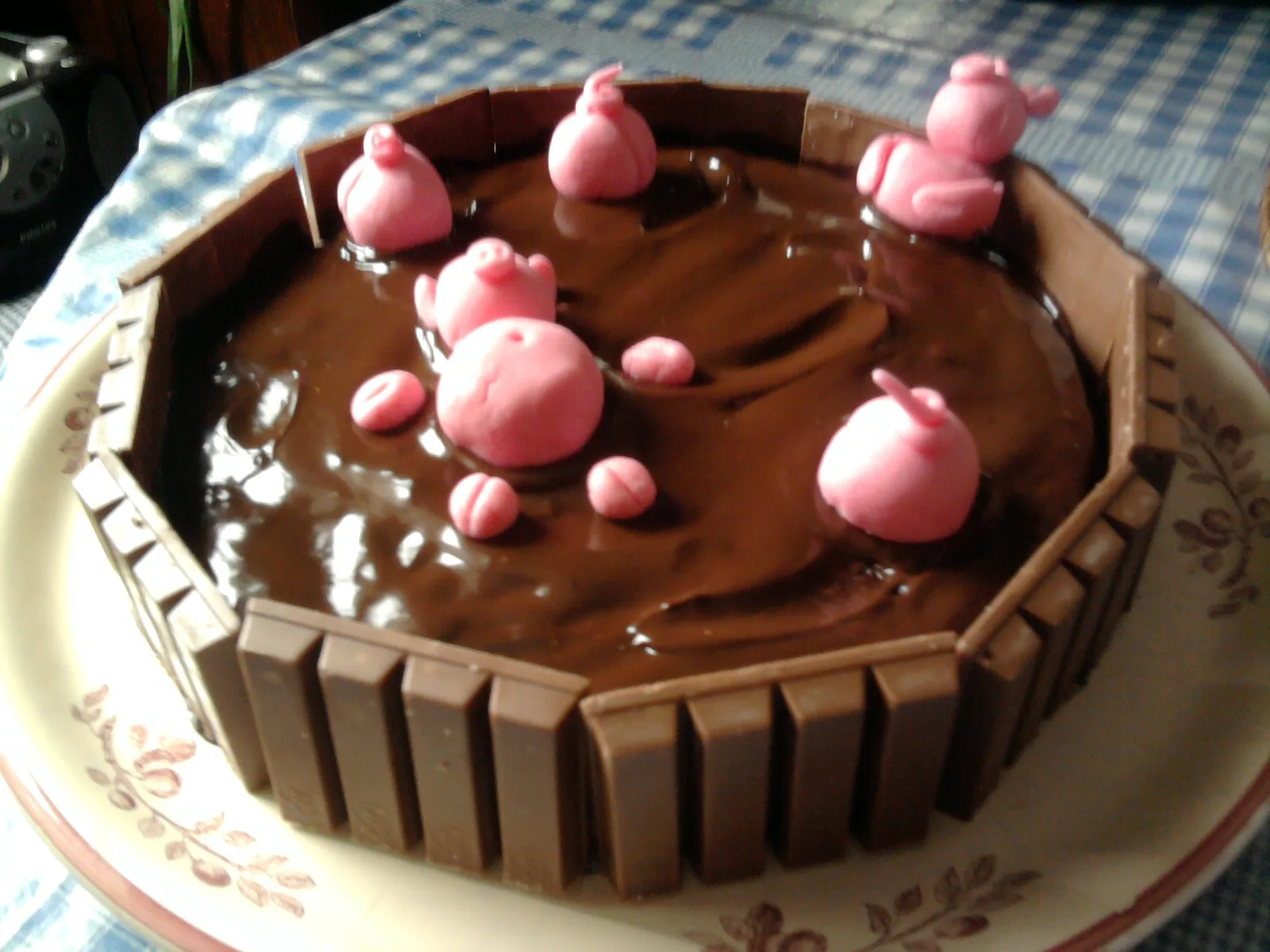 Bain  pour cochons