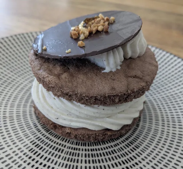 Ma création praliné vanille chocolat