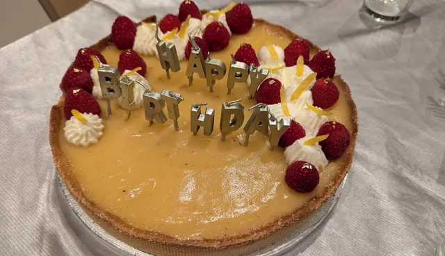 Tarte citron framboise