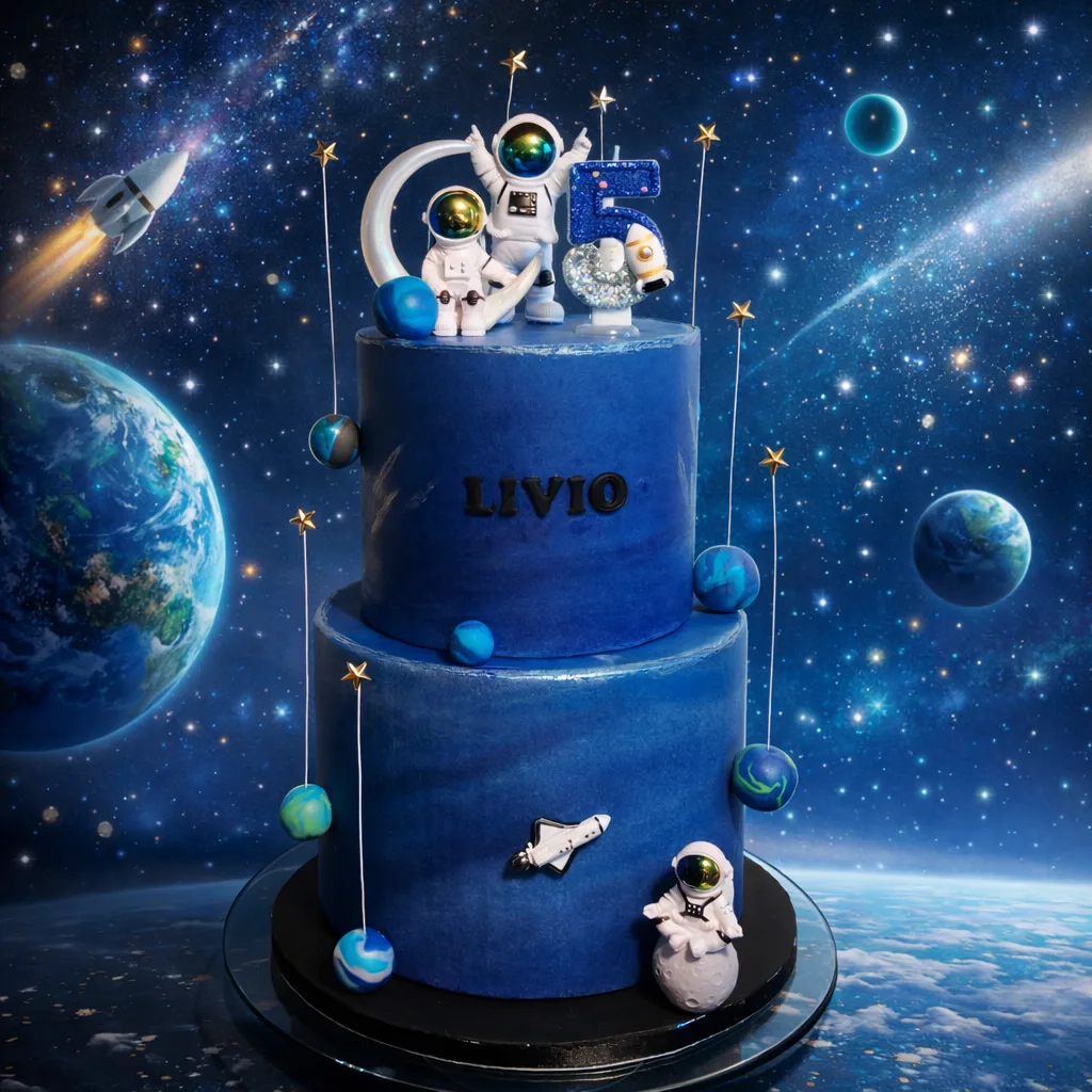 Thème "Espace & Astronaute"