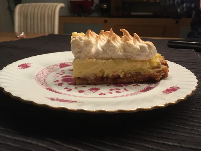 Ma tarte au citron meringuée