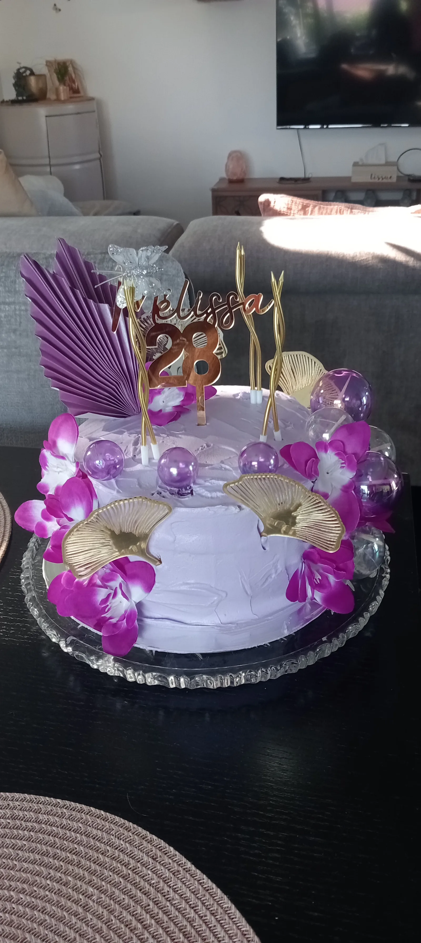 Layer cake framboise crème enchantée