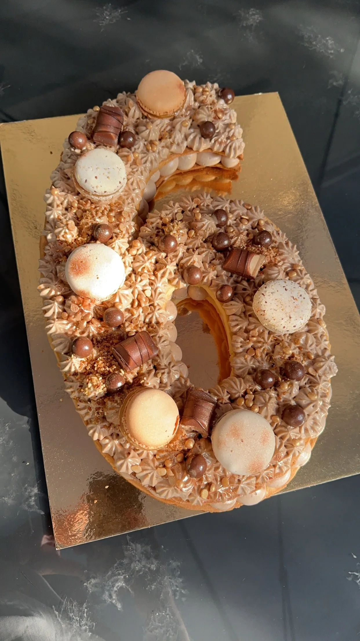 Mes numbers cake :)