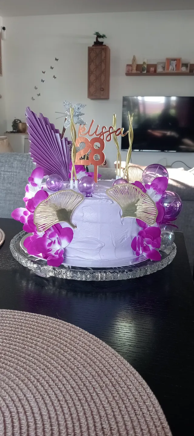 Layer cake framboise crème enchantée